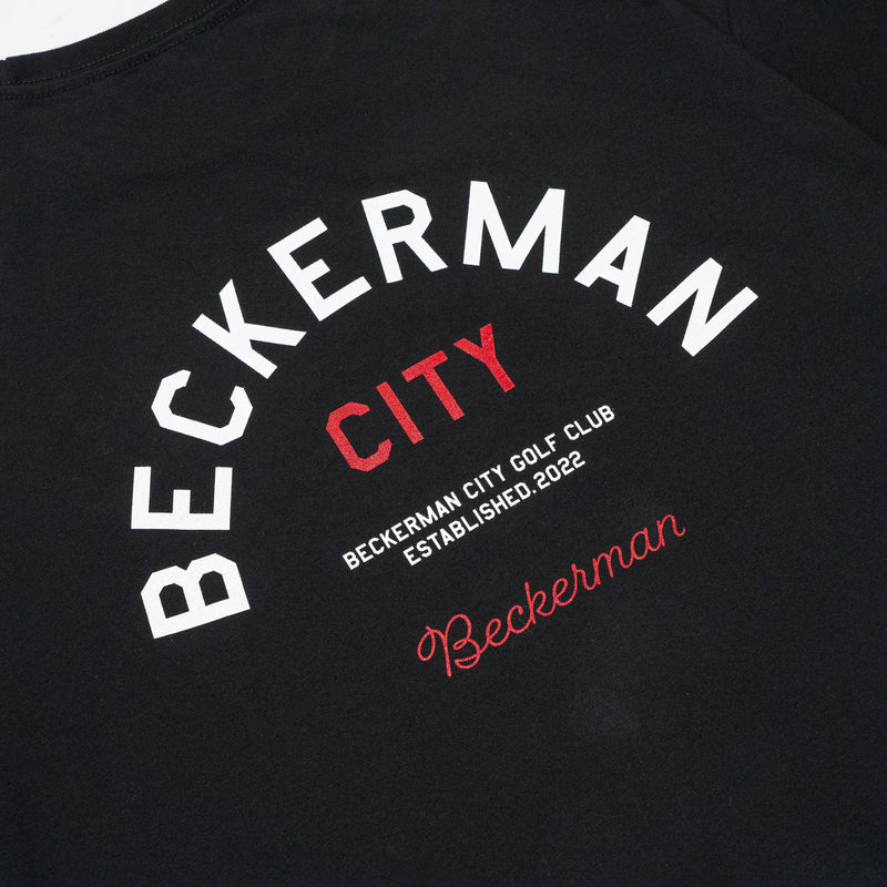 BECKERMAN BIG T-Shirt BLACK